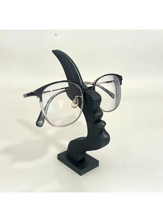 White Curved Glasses Display Stand Non Slip Base Eyeglass Frame Holder - Image 3